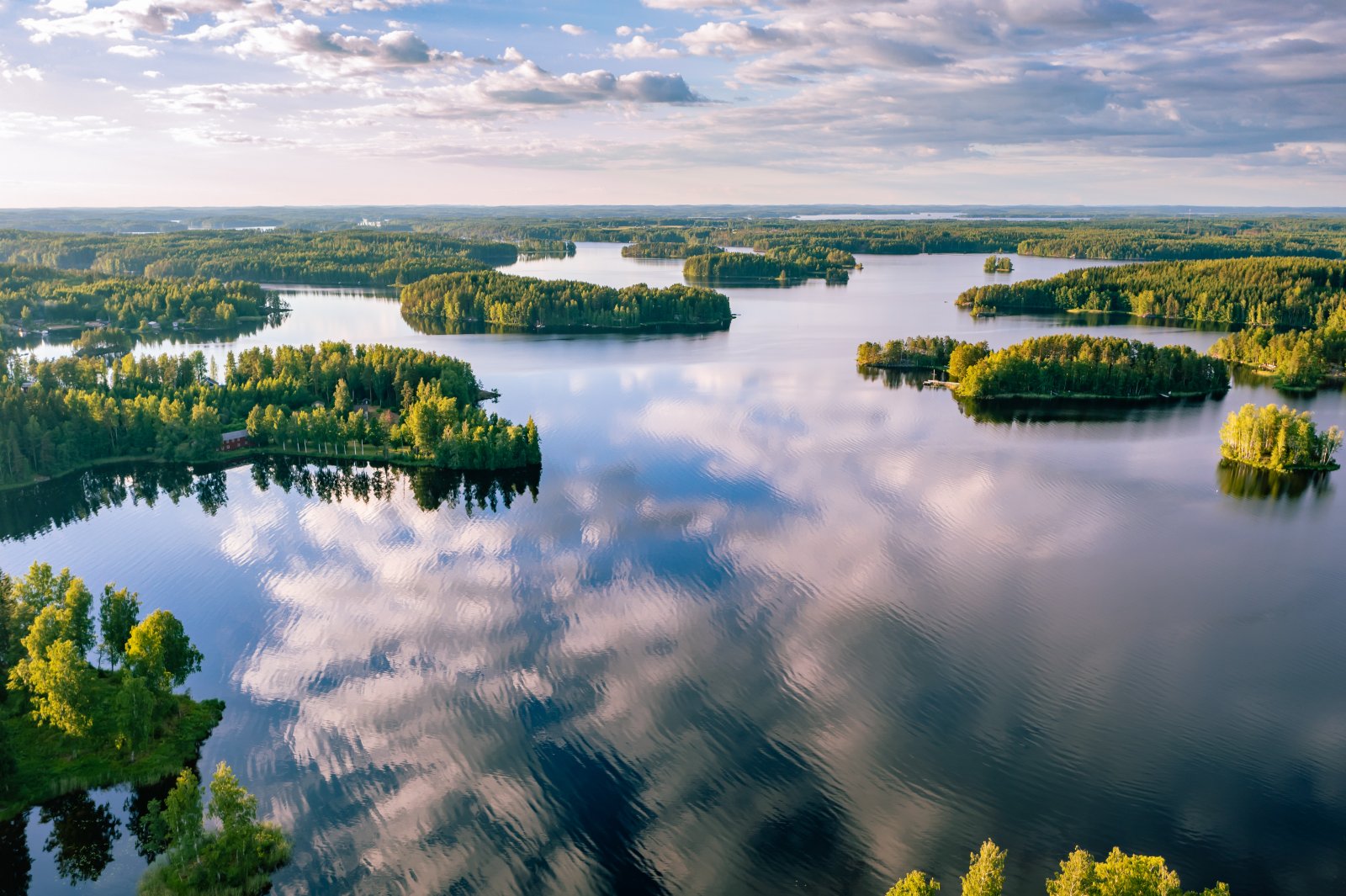 Ort Und See In Finnland
