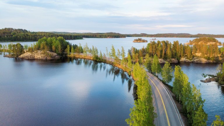 Stilvolle Finnland Im Sommer Ebenbild